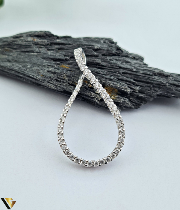 Pandantiv Aur 18k, Zirconiu [1]