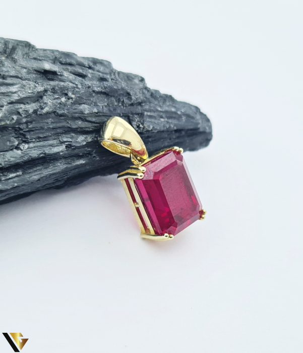 Set Aur 14k, Cercei Pandantiv si Inel [4]