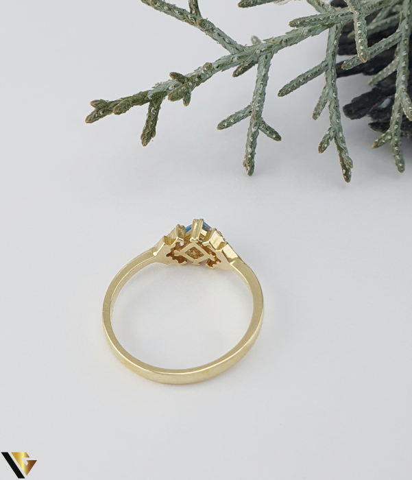 Set Aur 585, Cercei Pandantiv si Inel [3]