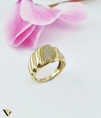 Bijuterii din aur - Inel Aur 14k, Cubic Zirconia