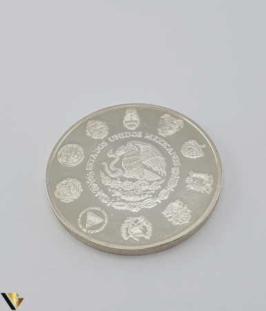 Moneda Argint, 5 Nuevos Pesos, Pacific Ridley Sea Turtle [1]