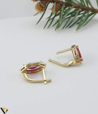 Cercei  Aur 14k, Zirconiu [1]