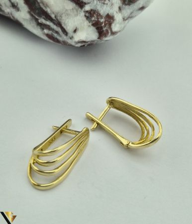 Cercei aur 14k Greutate: 3.12 grame Lungime: 19.50 mm Latime: 7.5 mm Marcaj / titlu: 585 Locatie: HARLAU Tel: 0723353111 [2]