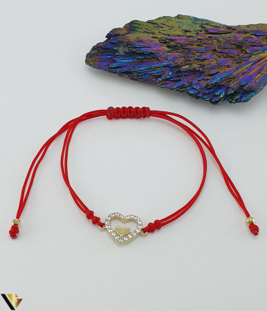 Bratari din aur - Bratara Snur Textil, Aur 14k