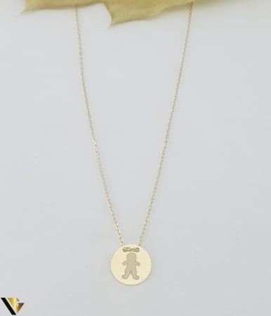 Bijuterii din aur - Lant cu Pandantiv Aur 14k