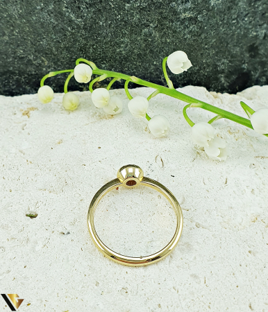 Inel Aur 14k, Diamante 0.02 ct in total [2]