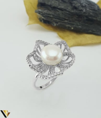 Inele din argint - Inel Argint 925, Perla