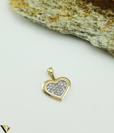Pandantiv Aur 14k, Inima