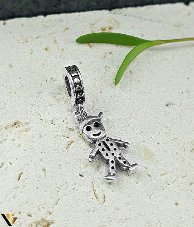 Pandantive din argint - Charm / Talisman din Argint 925, Baietel