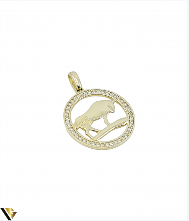 Pandantive din aur - Pandantiv Aur 14k,Zodia Taur ,1.95 grame