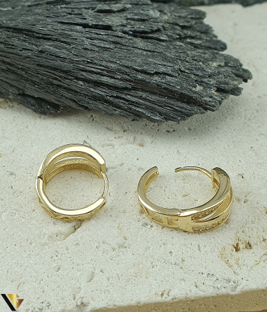 Cercei  Aur 14k, Zirconiu [1]