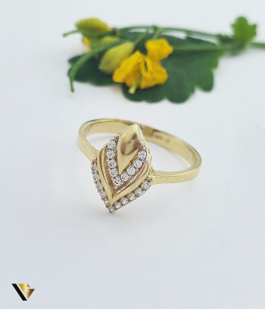 Inel Aur 14k, Zirconiu [1]