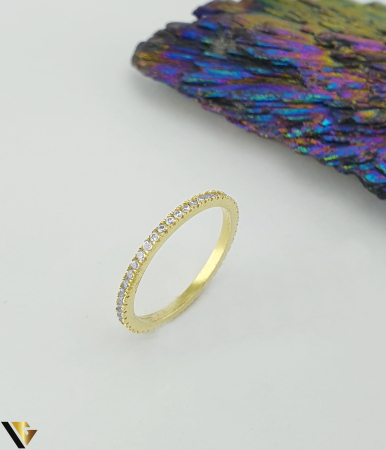 Inele din argint - Inel argint 925, model eternity cu cubic zirconia
