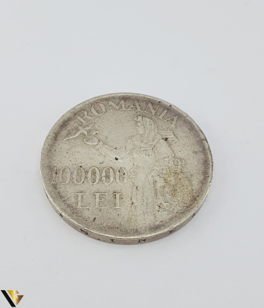 Moneda Argint, 100000 lei [1]
