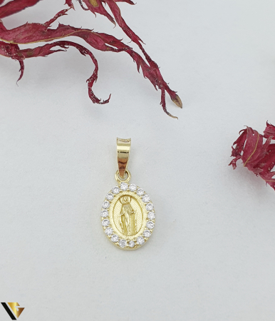 Pandantive / Brose - Pandantiv Aur 14k, Maica Domnului