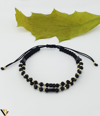 Bratari din aur - Bratara Snur Textil, Aur 14k