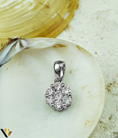 Pandantive cu diamante - Pandantiv Aur 18K, Diamante 0.35 ct in total