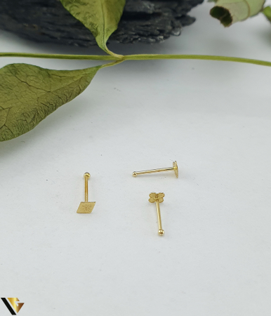 Pandantive / Brose - Piercing Nazal  Aur 14k