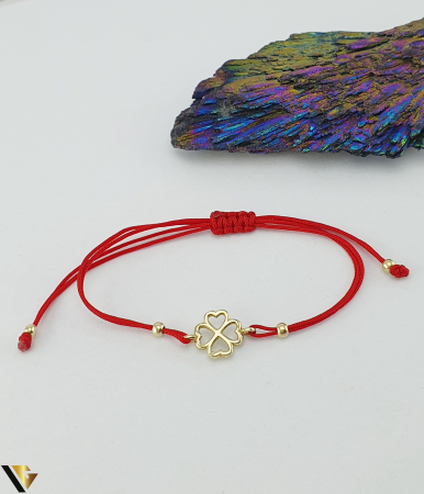 Bratari din aur - Bratara Snur Textil, Aur 14k