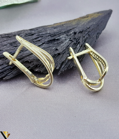 Cercei Aur 14k, Zirconiu [1]
