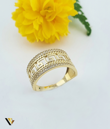 Bijuterii din aur - Inel Aur 14k, Zirconiu