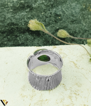 Inel Argint 925, Prehnit [1]