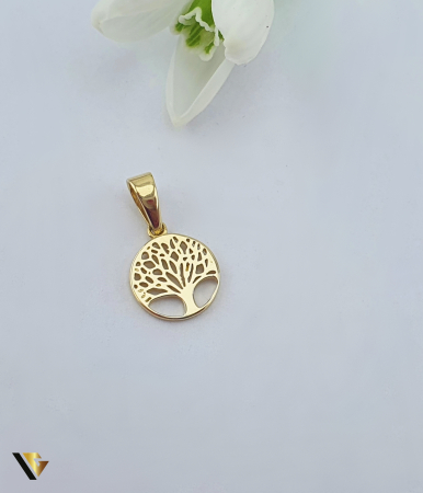 Bijuterii din aur - Pandantiv Aur 14K, Copacul Vietii