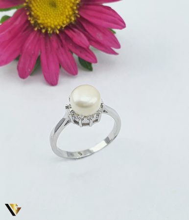 Bijuterii din argint - Inel Argint 925, Perla
