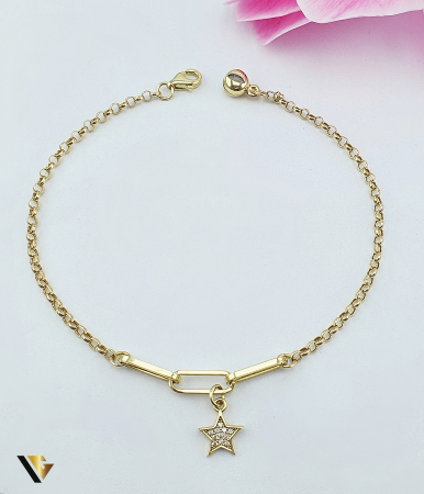 Bijuterii din aur - Bratara Aur 14k, Cubic Zirconia