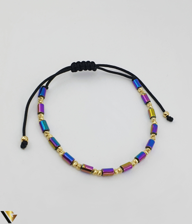 Bratari din aur - Bratara Snur Textil, Aur 14k