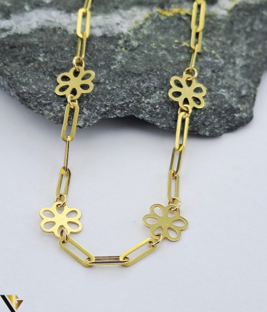 Bratara aur 14k Greutate: 2.07 grame Latime: 2 mm Lungime: 20.5 cm Marcaj / Titlu: " 585 " Locatie: Harlau 0723 353 111 [1]