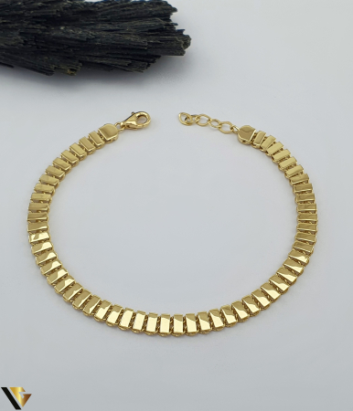 Bratari - Bratara aur 14k Greutate: 4.74 g Lungime: 17.5-19.5 cm Latime: 5 mm Marcaj / Titlu: "585" Locatie: Bacau Calea Marasesti Tel:0756943079