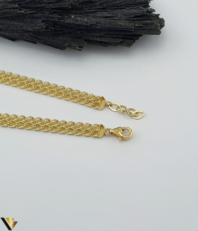 Bratara aur 14k Greutate: 4.74 g Lungime: 17.5-19.5 cm Latime: 5 mm Marcaj / Titlu: "585" Locatie: Bacau Calea Marasesti Tel:0756943079 [1]
