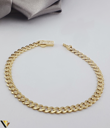 Bijuterii din aur - Bratara Aur 14k, Cuban