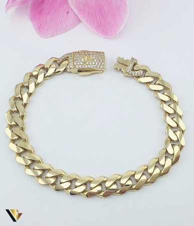 Bratari din aur - Bratara Aur 14k, Cuban