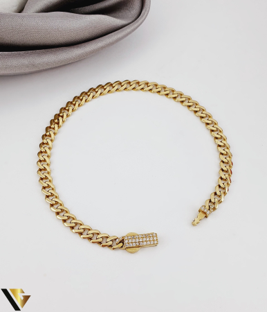 Bratari din aur - Bratara Aur 14k, Cuban