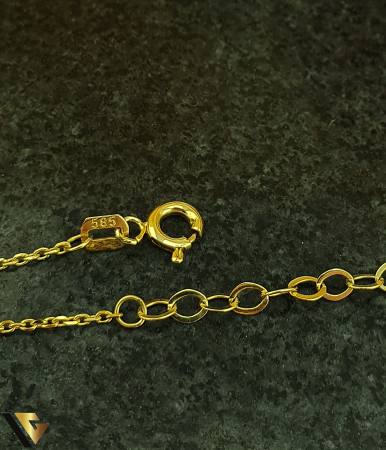 Bratara Aur 14K, Floare ceramica [3]