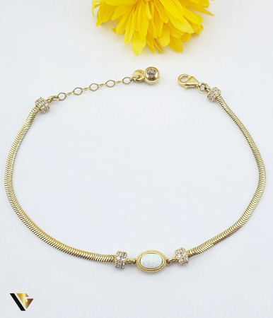 Bijuterii din aur - Bratara Aur 14k, Opal