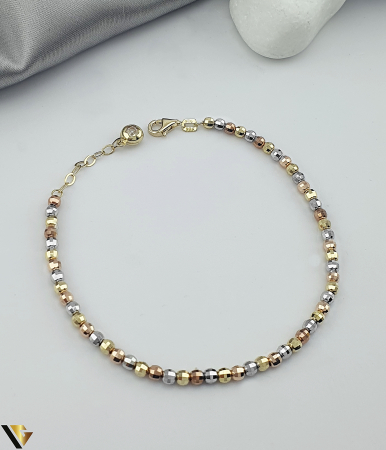 Bratari din aur - Bratara Aur 14K, Zirconiu
