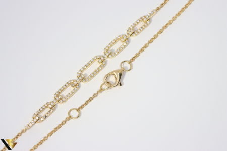 Bratara Aur 18K, Diamante 0.34 ct [2]