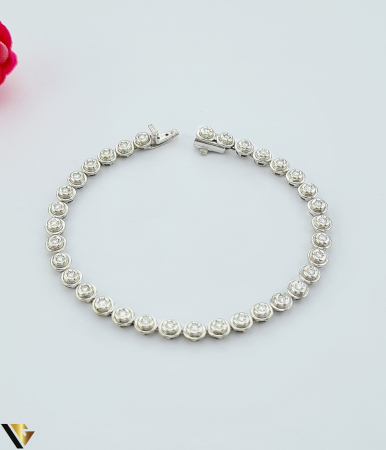 Bijuterii din aur - Bratara Aur 18K, Diamante 0.68 ct