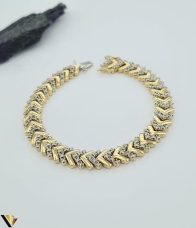 Bijuterii din aur - Bratara Aur 9k, Diamante 2.00 ct