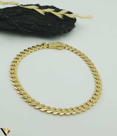 Bijuterii din aur - Bratara  Cuban Aur 14k