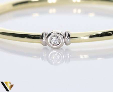 Bratara Fixa Aur 14k, Diamant 0.17 ct [1]