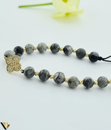 Bratara Snur Textil, Aur 14k [1]
