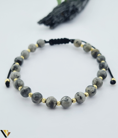 Bratari din aur - Bratara Snur Textil, Aur 14k