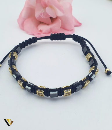 Bijuterii din aur - Bratara Snur Textil, Aur 14k