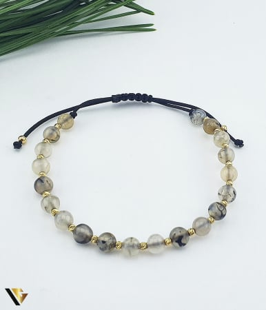 Bratari - Bratara Snur Textil, Aur 14k