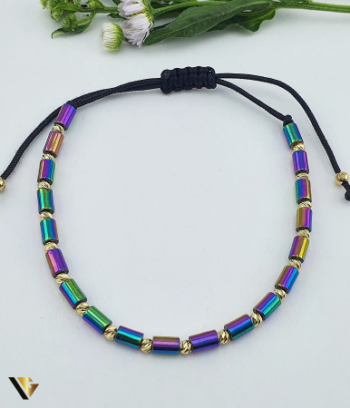 Bijuterii din aur - Bratara Snur Textil, Aur 14k