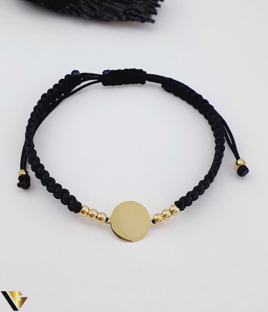 Bratari - Bratara Snur Textil, Aur 14k